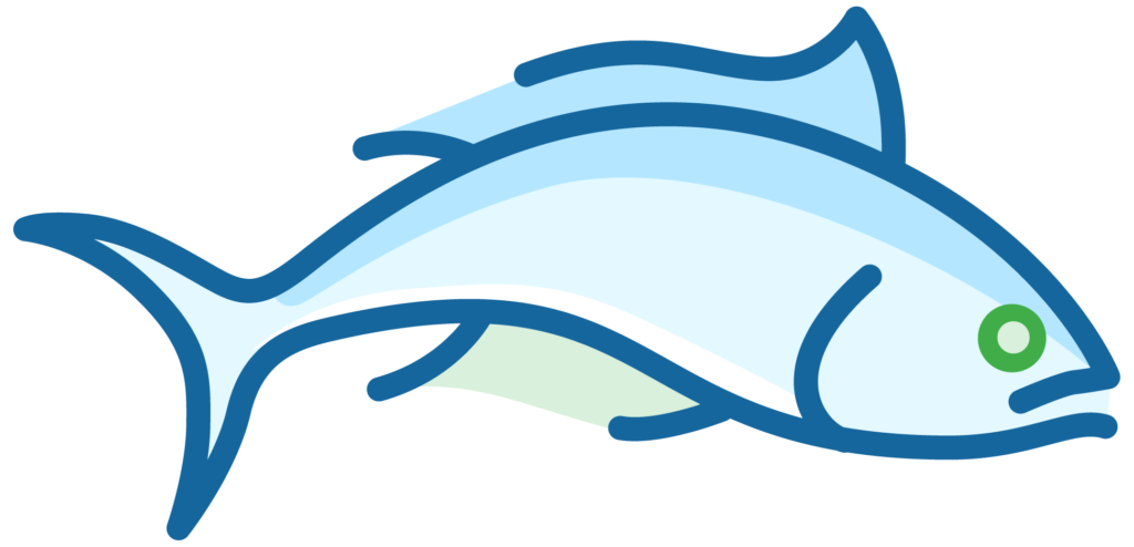 6) Large fish