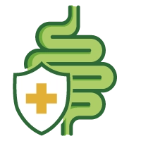 Illustration for Supports Gut Defenses